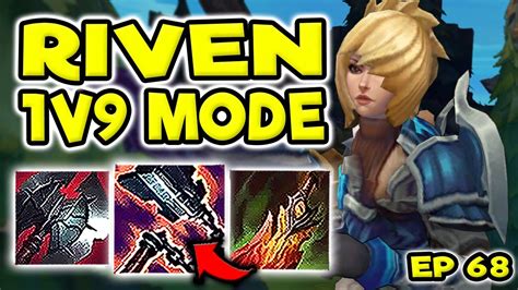 Riven Top How To Literally 1v9 Very Hard Game S11 Riven Top