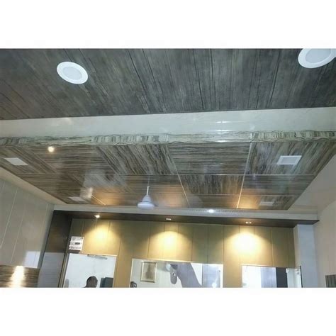 Indoor Pvc Ceiling Panel Thickness Mm At Rs Sq Ft In New Delhi