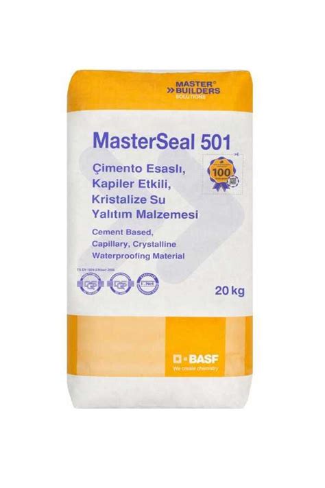 Basf Masterseal 501 Çimento Esaslı Kapiler Etkili Kristalize Su Yalıtım