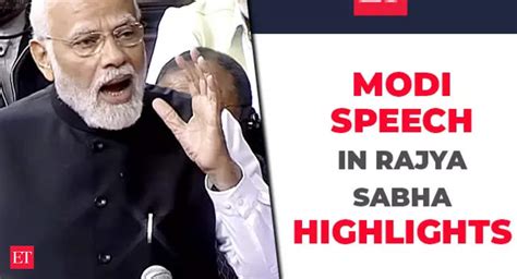 Narendra Modi Rajya Sabha Speech Top 12 Highlights Of Pms Address On