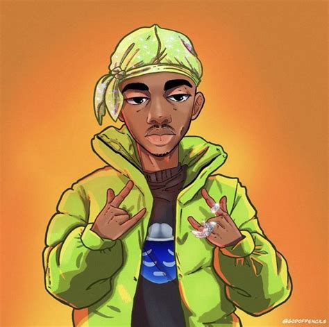 Lil Nasx Anime Rapper Cartoon Art Cartoon Fan