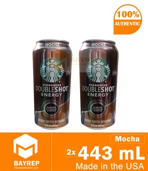 Starbucks Doubleshot Energy Mocha 2 Pack 443ml Each Lazada Ph