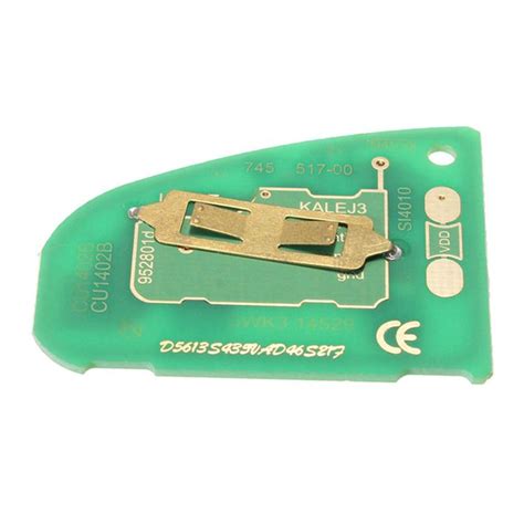 Flip Remote Key Circuit Board 433 Mhz 4 Button For JAGUAR X Type XJ XJ