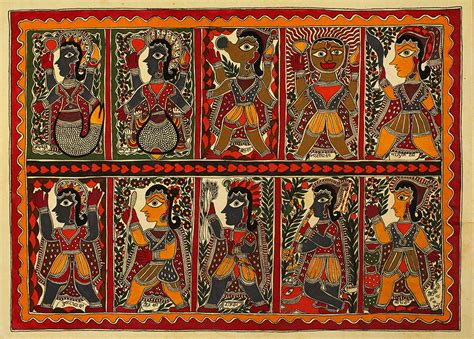 Behind Painted Walls The Story Of Baua Devi And Mithila Painting Sarmaya