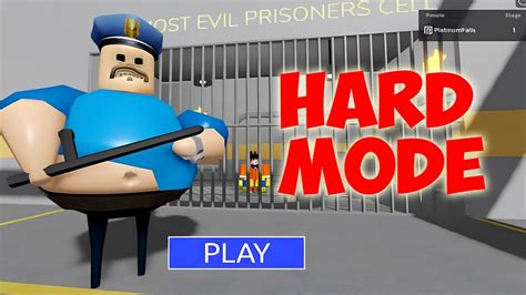 ROBLOX BARRY S PRISON RUN ESCAPE HARD MODE Obby WALKTHROUGH YouTube