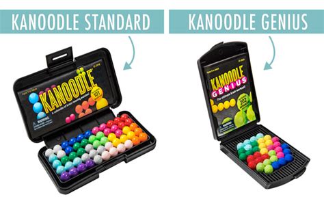 Kanoodle: Over 100 brainteasing puzzles in a portable travel size.