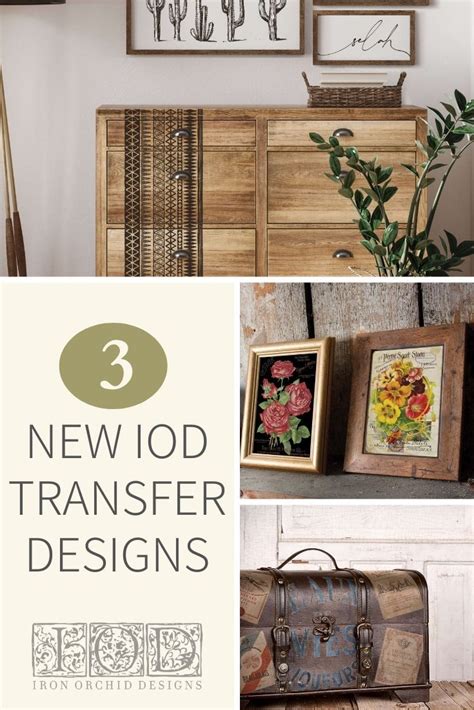 Spring Iod Product Release New Iod Transfer Designs Iron