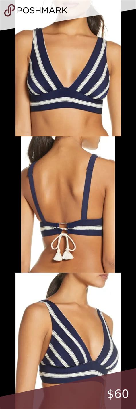 Robin Piccone Abi Bikini Top Robin Piccone Striped Bikini Plus