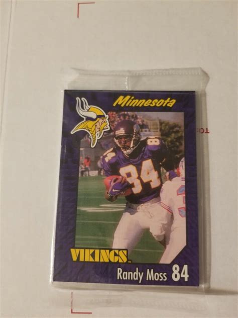 1999 BURGER KING MINNESOTA VIKINGS CARDS SET 5 EBay