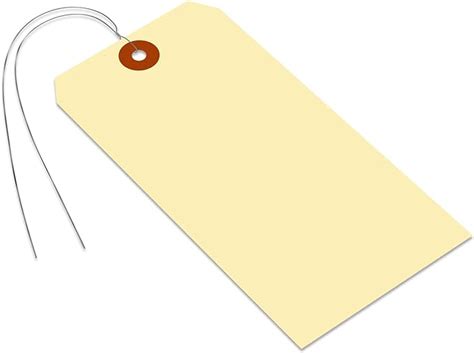 Smartsign Blank Manila Shipping Tags With Pre Strung Wire Size Pack