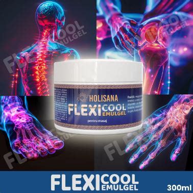 Pachet II Promo 2 Buc FlexiCool Emulgel Dureri Musculare In Efort