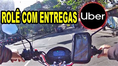 Motovlog Do Leblon A Central Pelo Uber Entregas Youtube