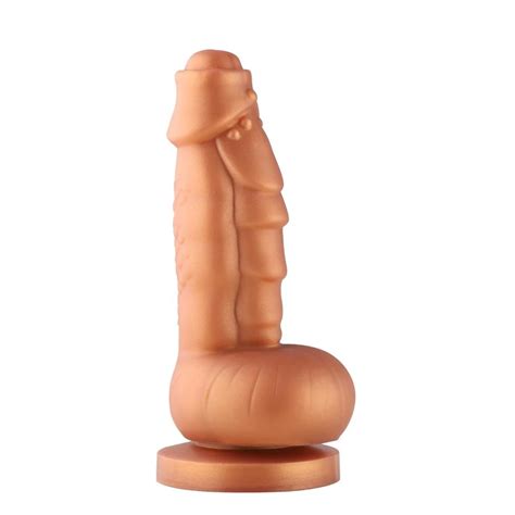 Golden Fantasy Dildo Aufsatz KlicLok Und Saugnapf Hismith