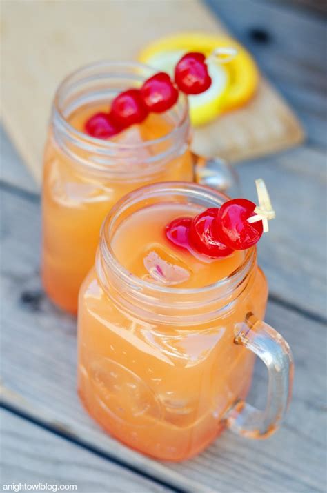 Coconut Rum Punch | A Night Owl Blog