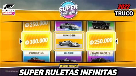 NUEVO COMO CONSEGUIR RULETAS INFINITAS FORZÁ HORIZON 5 2023 YouTube