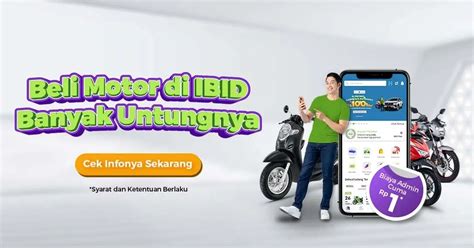 Ikut Lelang Motor Bekas Ibid Biaya Admin Cuma Rp