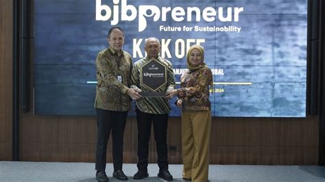 Luncurkan Program Bjbpreneur Bank Bjb Ingin Ciptakan UMKM Yang Dapat