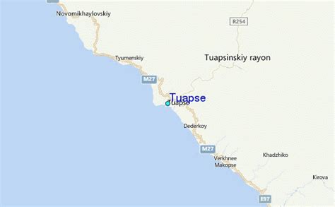 Tuapse Tide Station Location Guide