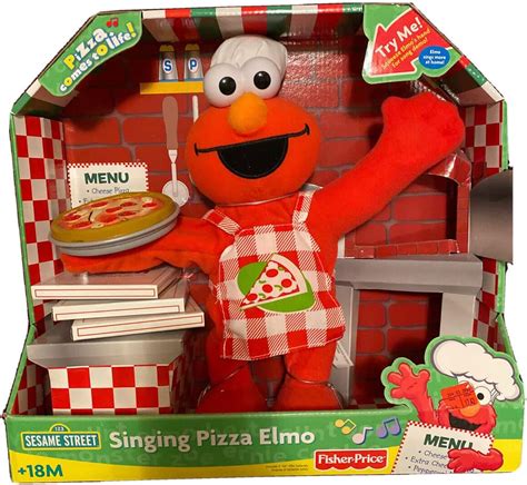 Amazon.com: Fisher-Price Sesame Street Pizza Party Elmo