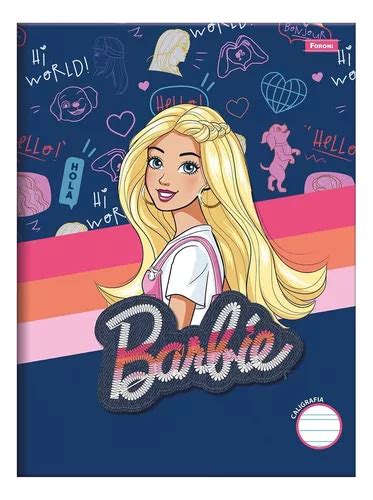 Cad Pedagog Caligraf A C D Fem Barbie F Foroni Mercadolibre