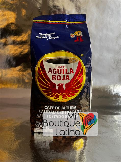 Café Aguila Roja en grano Mi Boutique Latina