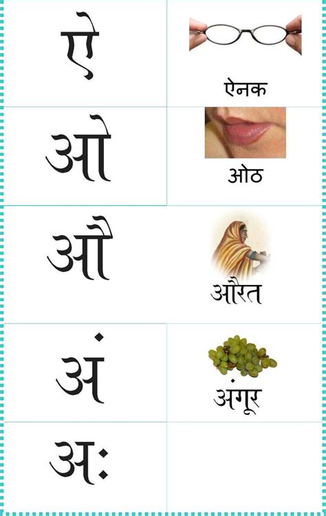 Vowels In Hindi Language