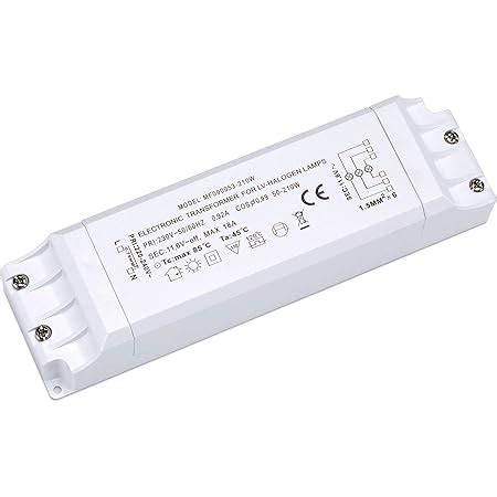 Transformateur LED Self SLT15 12VF 2 12 V 0 15 W 1 25 A Amazon