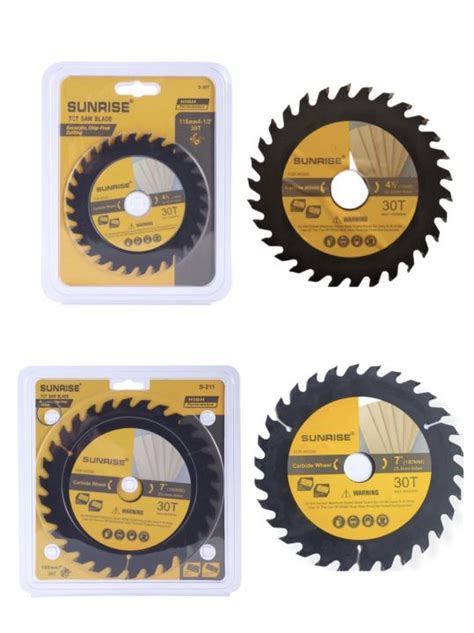 Sunrise Heavy Duty Tct Saw Blade Inch And Inch Diamond Cutting