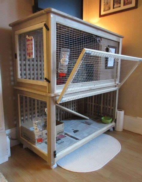 Un Palace Pour Les Lapins Clapier Dint Rieur Pour Lapins Indoor