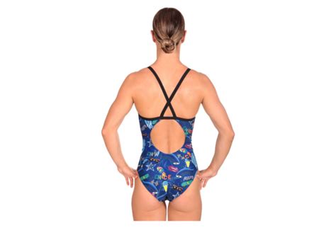 Maillot De Bain Femme Mako Nereid Venice Night Bleu Multicolore