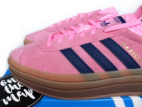 Adidas Originals Gazelle Bold W Pink Glow Gum Platform Uk 3 4 5 6 7 8 9 10 Us Ebay