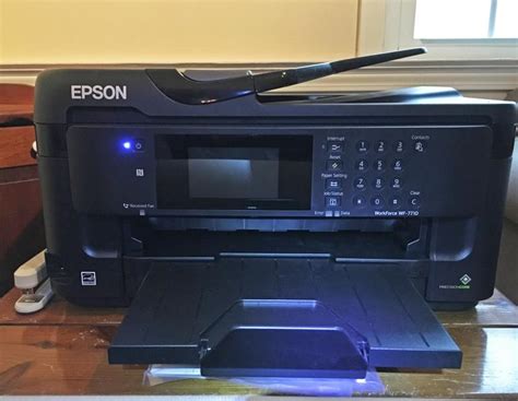 Epson WorkForce WF 7710 All In One Inkjet Printer C11CG36201 B H