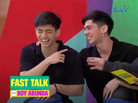 Fast Talk With Boy Abunda Sino Ang Pinakalapitin Ng Girls Sa Gueco