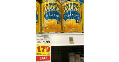 Get Luck's Fried Apples for ONLY $1.29 per can at Kroger!! - Kroger Krazy