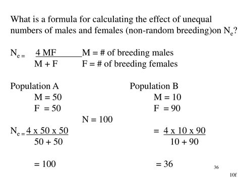 Ppt Given Genotype Frequencies Calculate Allele Frequencies In A