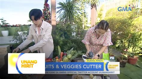 UH Budol Finds Fruits Veggies Cutter Unang Hirit YouTube