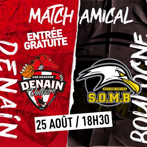 Venez Retrouver Vos Dragons Denain Voltaire Basketball