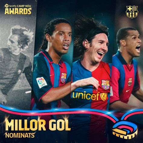 Fc Barcelona On Twitter Us Presentem Els Spotify Camp Nou Awards