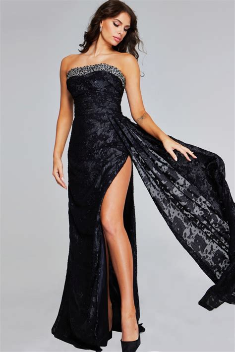 strapless evening dresses 7