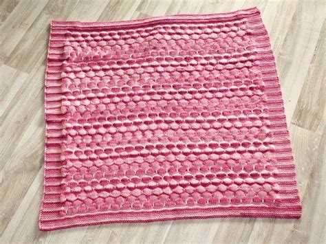 Strickanleitung Babydecke Wagendecke Krabbeldecke Plaid Ca 75 X 75 Cm