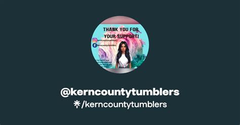 Kerncountytumblers Instagram TikTok Linktree