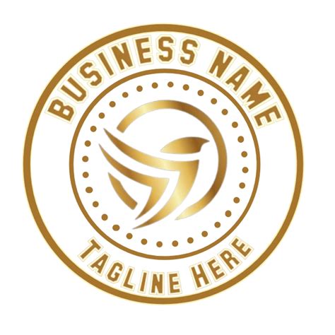 Golden Business Logo Template Postermywall