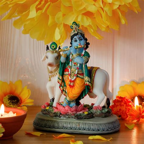 Alikiki Hindu God Lord Krishna Statue Review Indian Hindu Gods