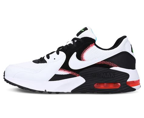 Nike Men S Air Max Excee Sneakers White Black Red Catch Co Nz