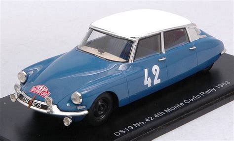 Spark Model Citroen Ds Rally Monte Carlo Bianchi Ogier