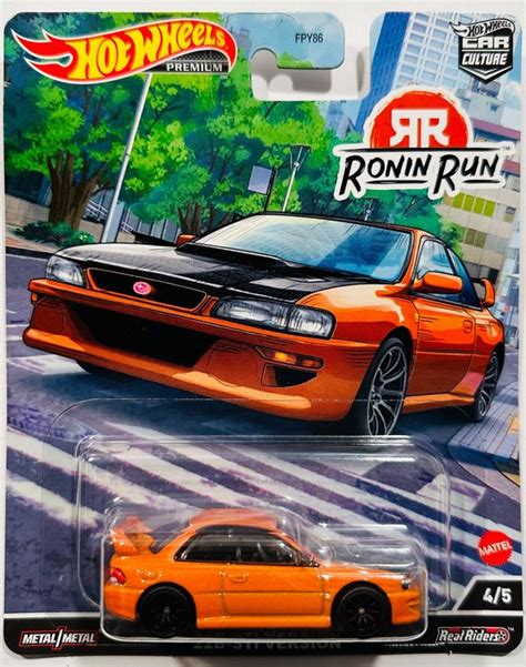 2023 HOT WHEELS Premium Ronin Run Subaru Impreza 22B STI Acheter Sur