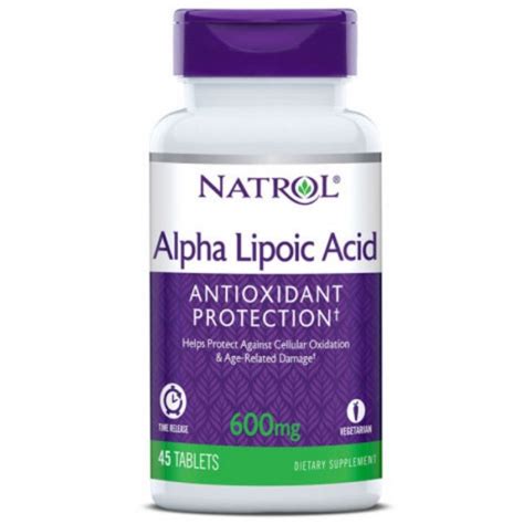 Natrol Alpha Lipoic Acid 50 X 300 Mg