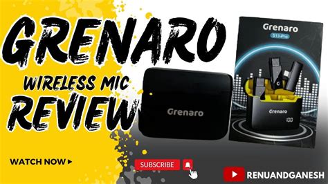 GRENARO S13 WIRELESS MIC REVIEW BEST MIC IN BUDGET BEST MIC FOR