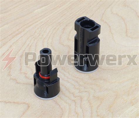 Solar MC4 Bulkhead Connector Pair M12 Powerwerx