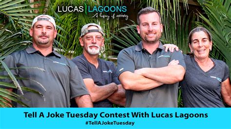 Tell A Joke Tuesday Contest With Lucas Lagoons | Lucas Lagoons